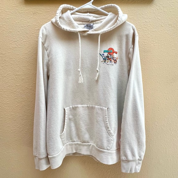 Space Jam Hoodie Looney Tunes Unisex Large Sweatshirt - Picture 1 of 11